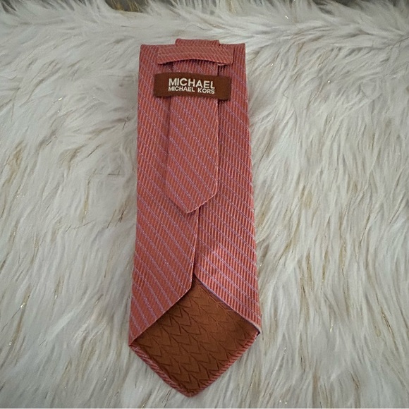 Michael Kors Striped Silk Tie - Picture 2 of 4